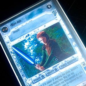 Autographed ccg card